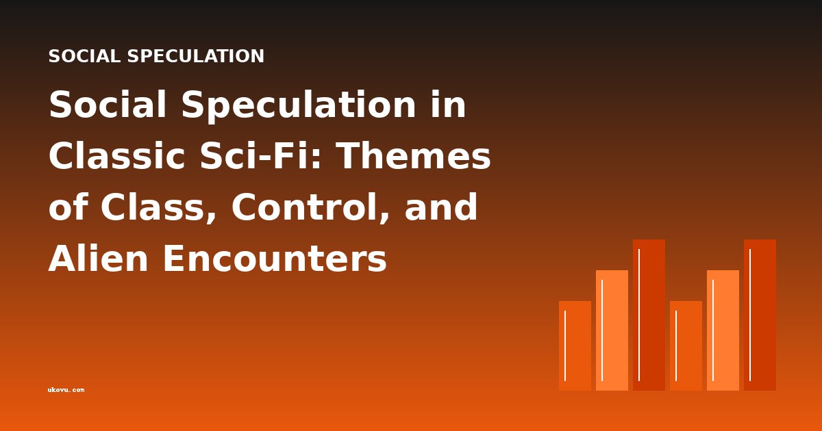 Social Speculation in Classic Sci-Fi: Themes of Class, Control, and Alien Encounters