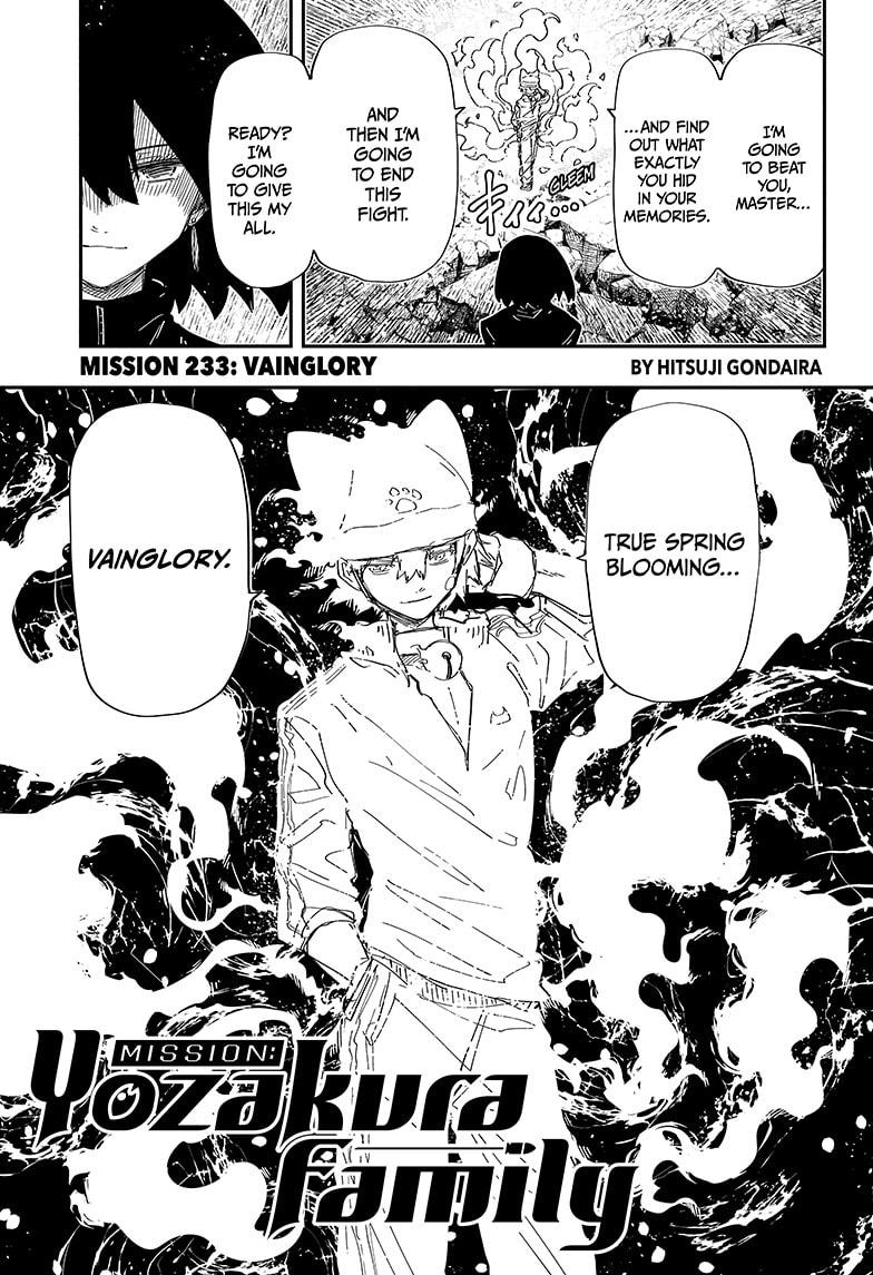 Yozakura Family Chapter 233 Page 1