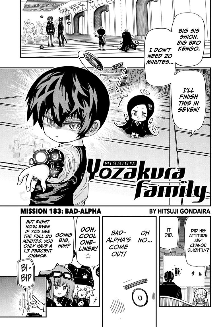 Yozakura Family Chapter 183 Page 1
