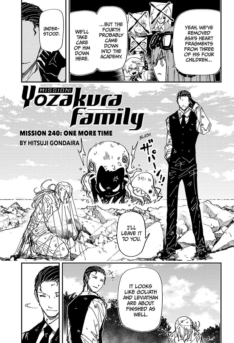 Yozakura Family Chapter 240 Page 1