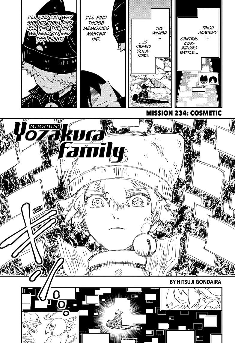 Yozakura Family Chapter 234 Page 1