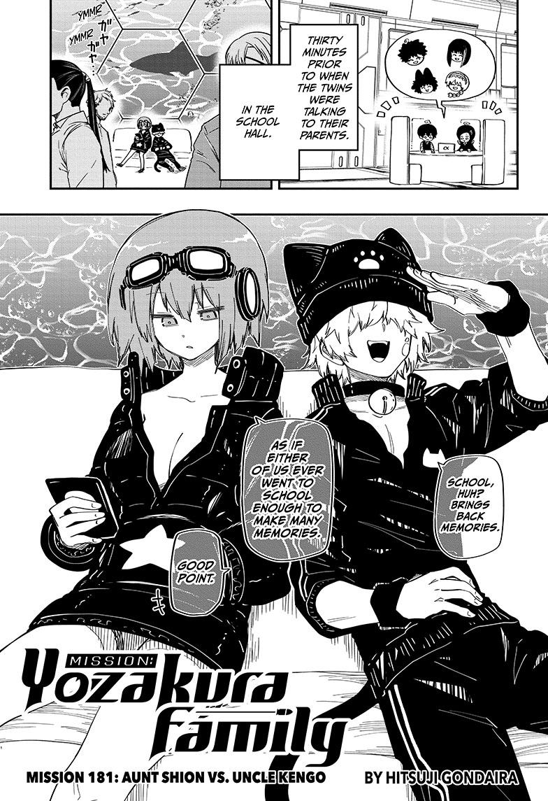 Yozakura Family Chapter 181 Page 1