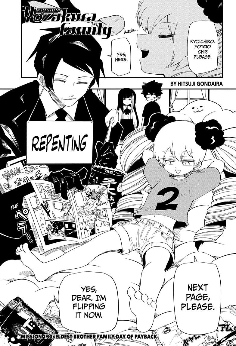 Yozakura Family Chapter 130 Page 1