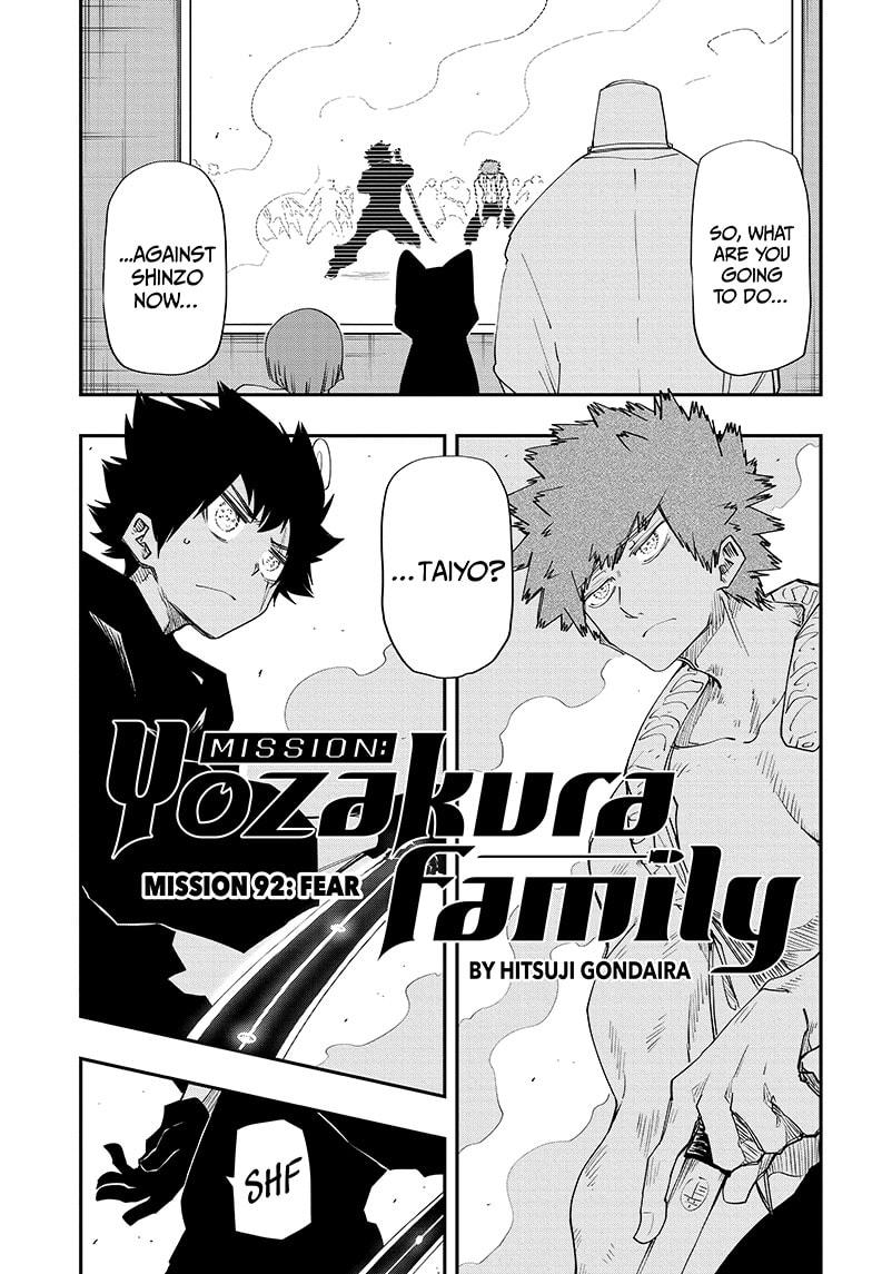 Yozakura Family Chapter 92 Page 1