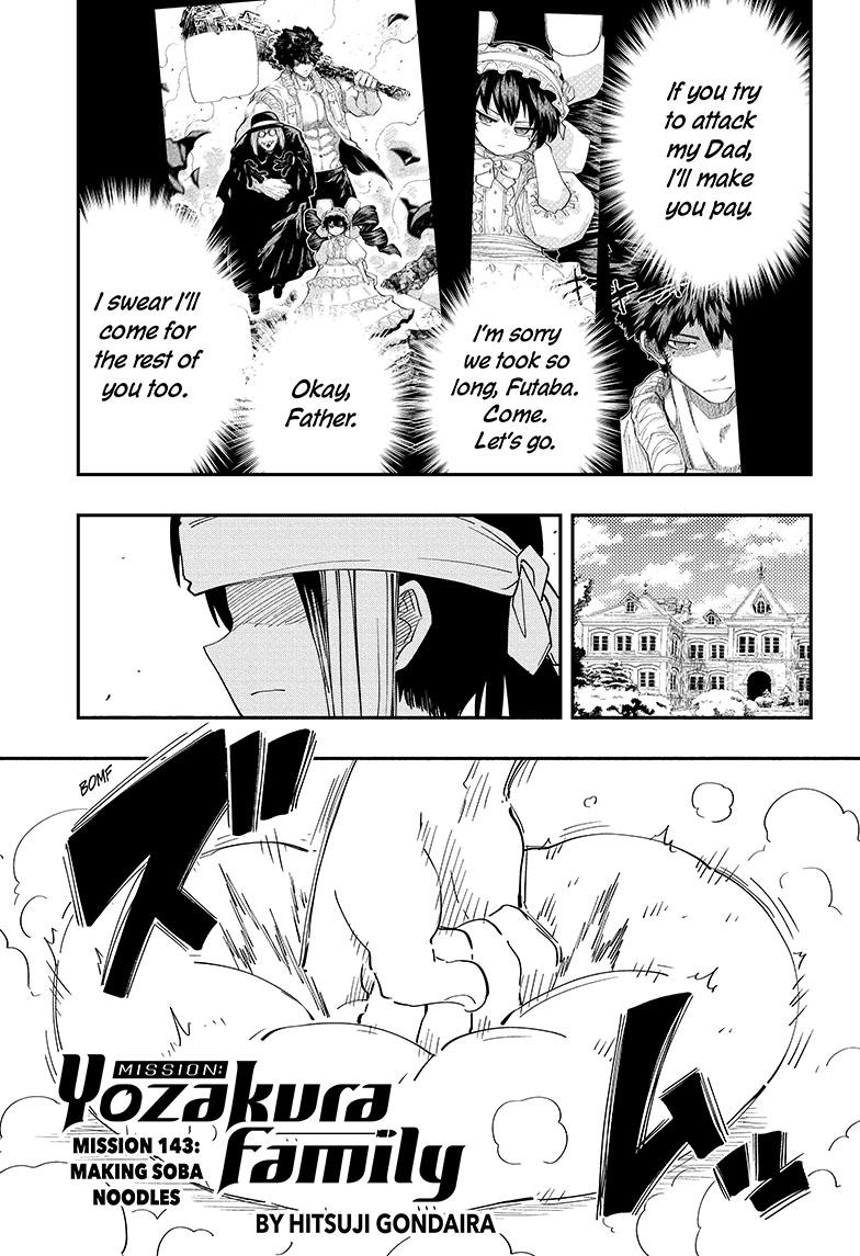 Yozakura Family Chapter 143 Page 1