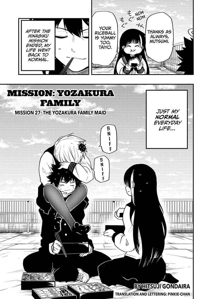 Yozakura Family Chapter 27 Page 1