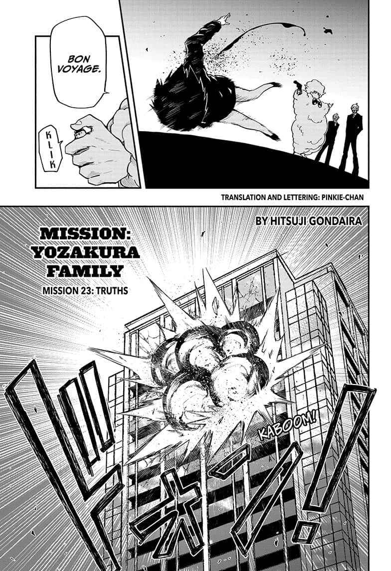 Yozakura Family Chapter 23 Page 1