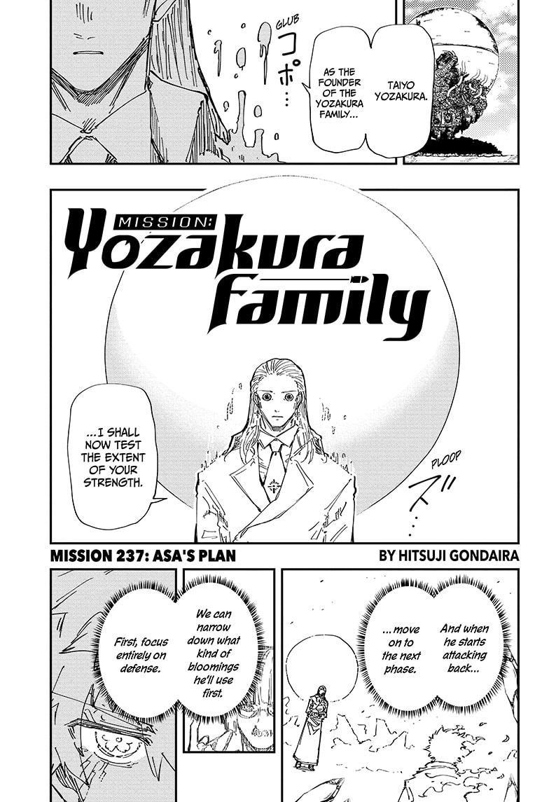 Yozakura Family Chapter 237 Page 1