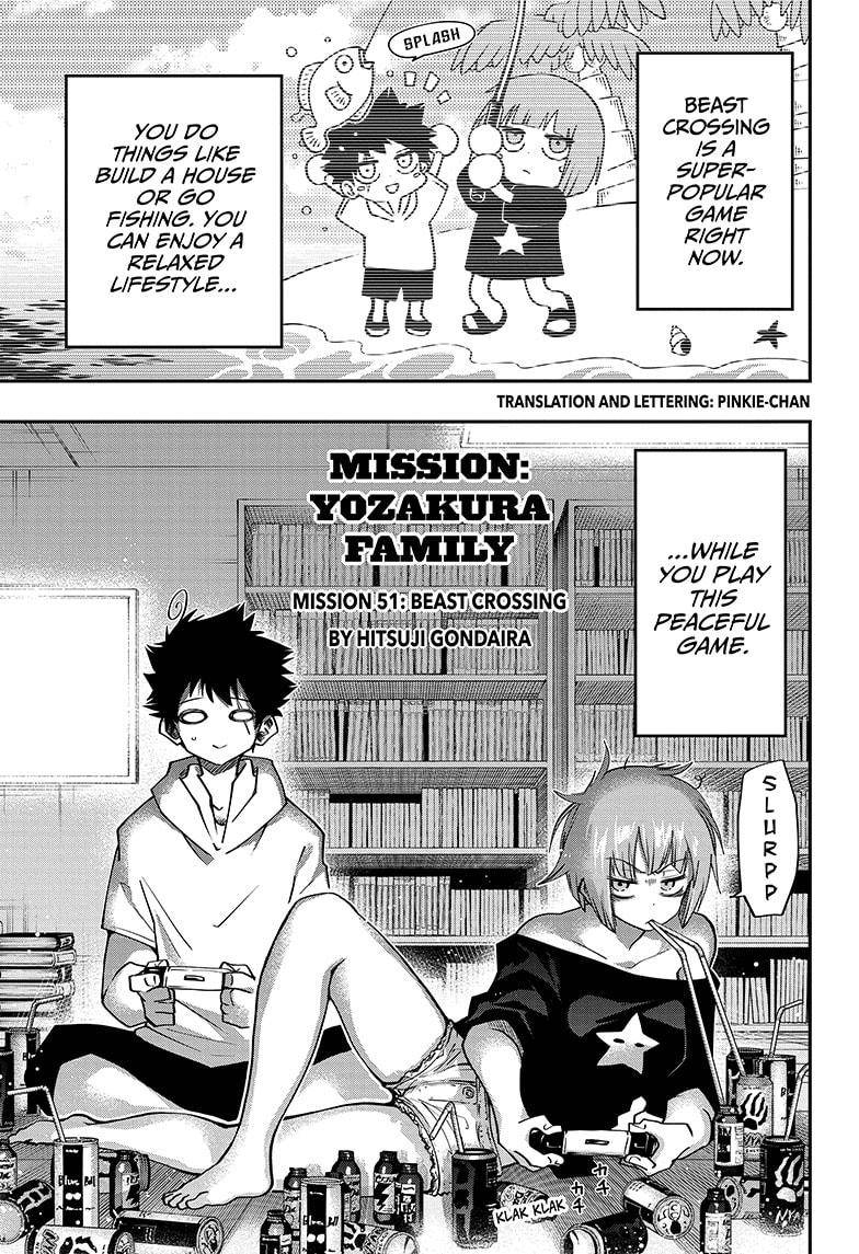 Yozakura Family Chapter 51 Page 1