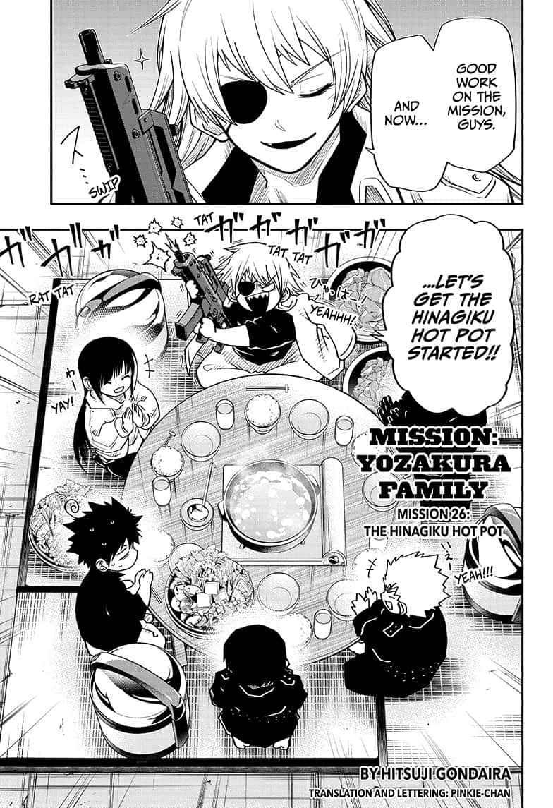 Yozakura Family Chapter 26 Page 1