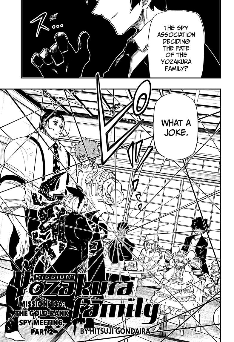 Yozakura Family Chapter 136 Page 1