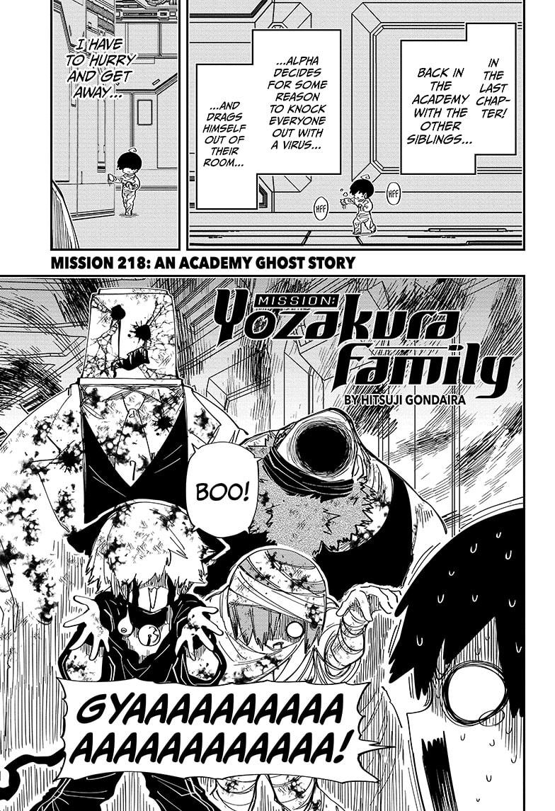 Yozakura Family Chapter 218 Page 1