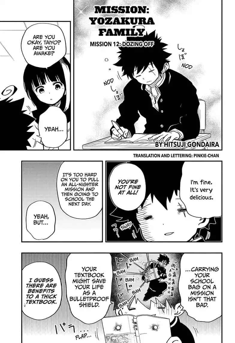 Yozakura Family Chapter 12 Page 1