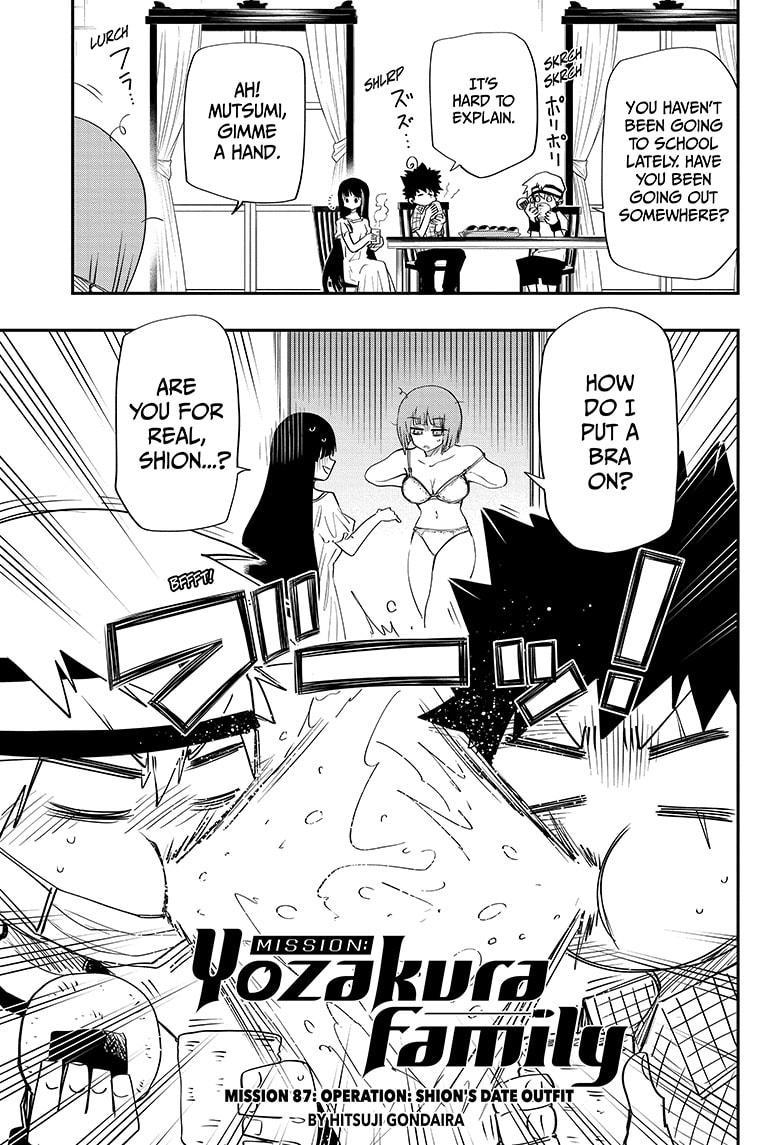 Yozakura Family Chapter 87 Page 1