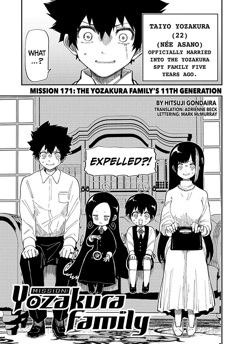 Yozakura Family Chapter 171 Page 1