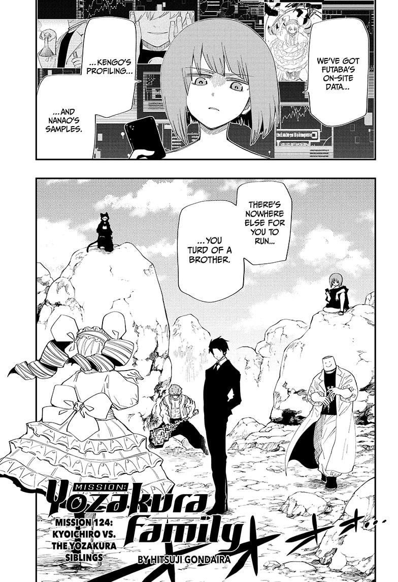 Yozakura Family Chapter 124 Page 1