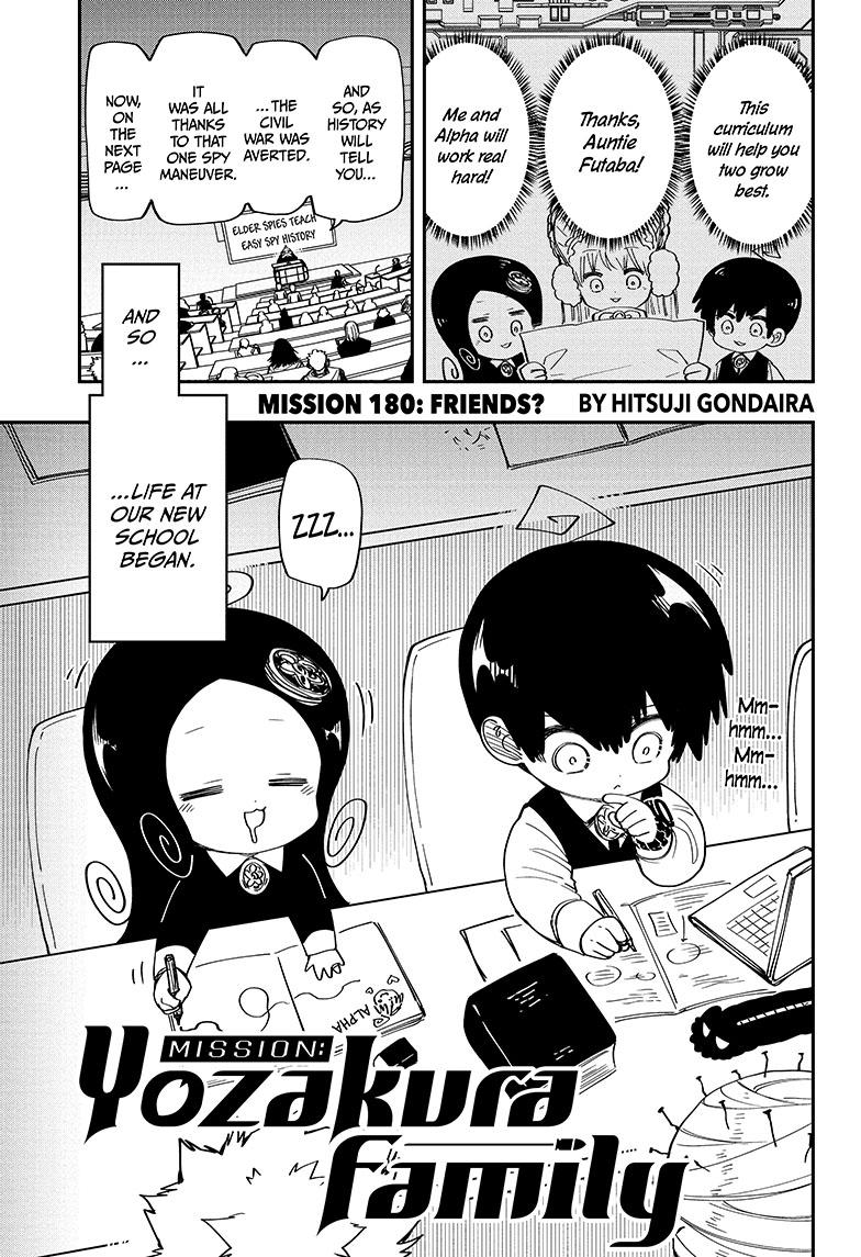 Yozakura Family Chapter 180 Page 1
