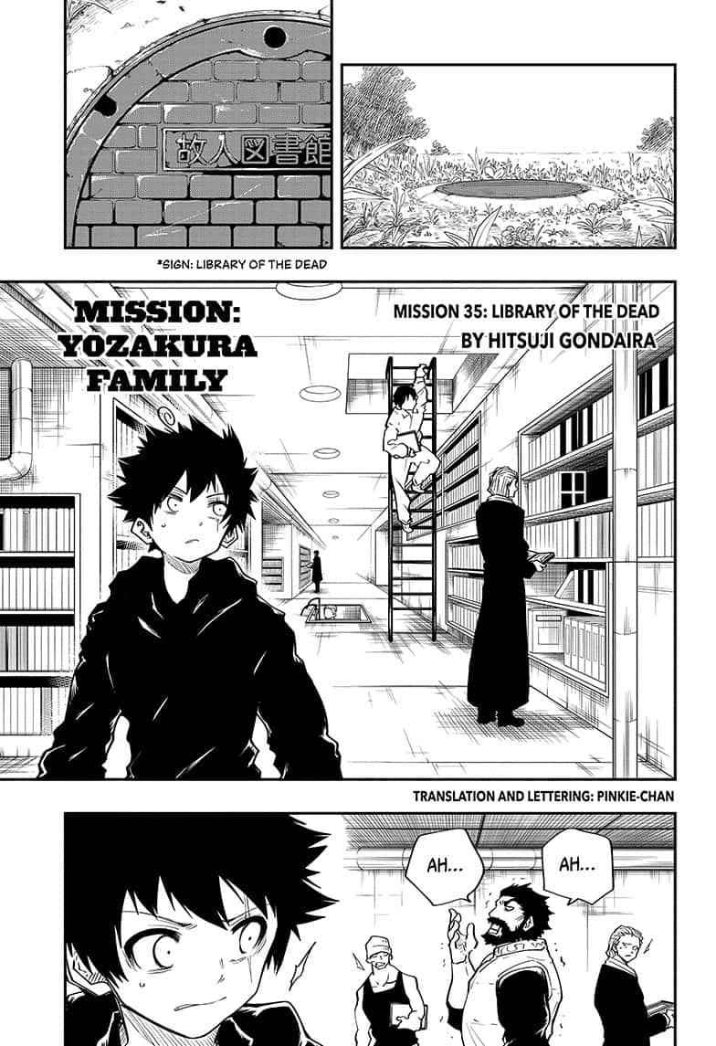 Yozakura Family Chapter 35 Page 1