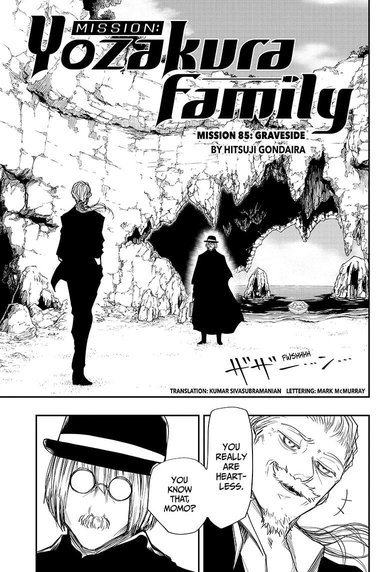 Yozakura Family Chapter 85 Page 1