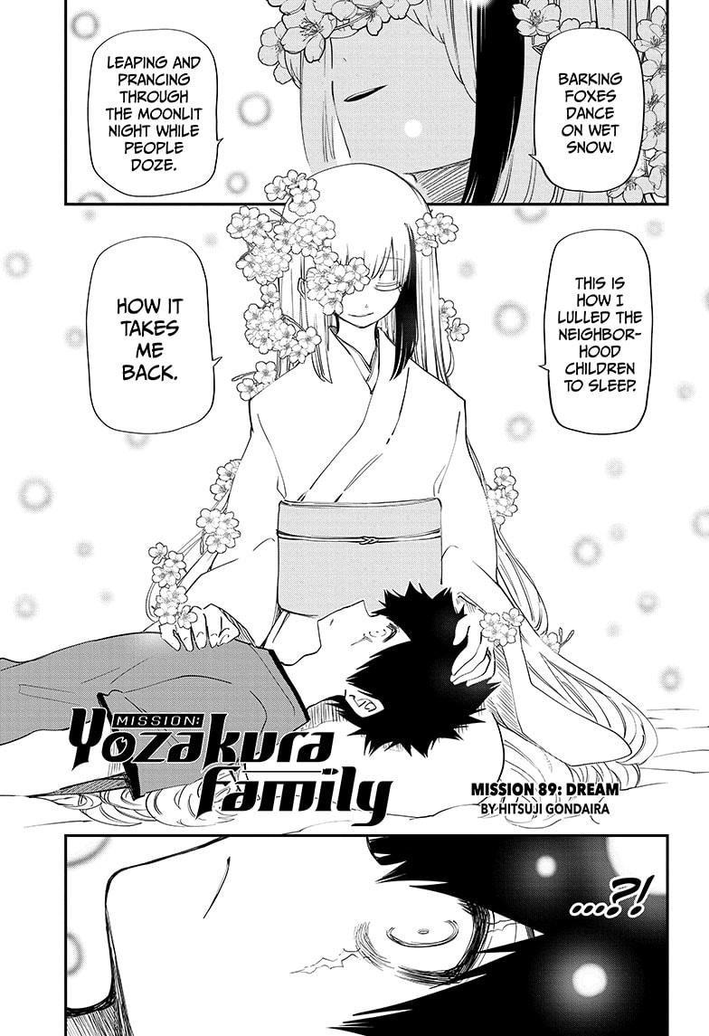 Yozakura Family Chapter 89 Page 1